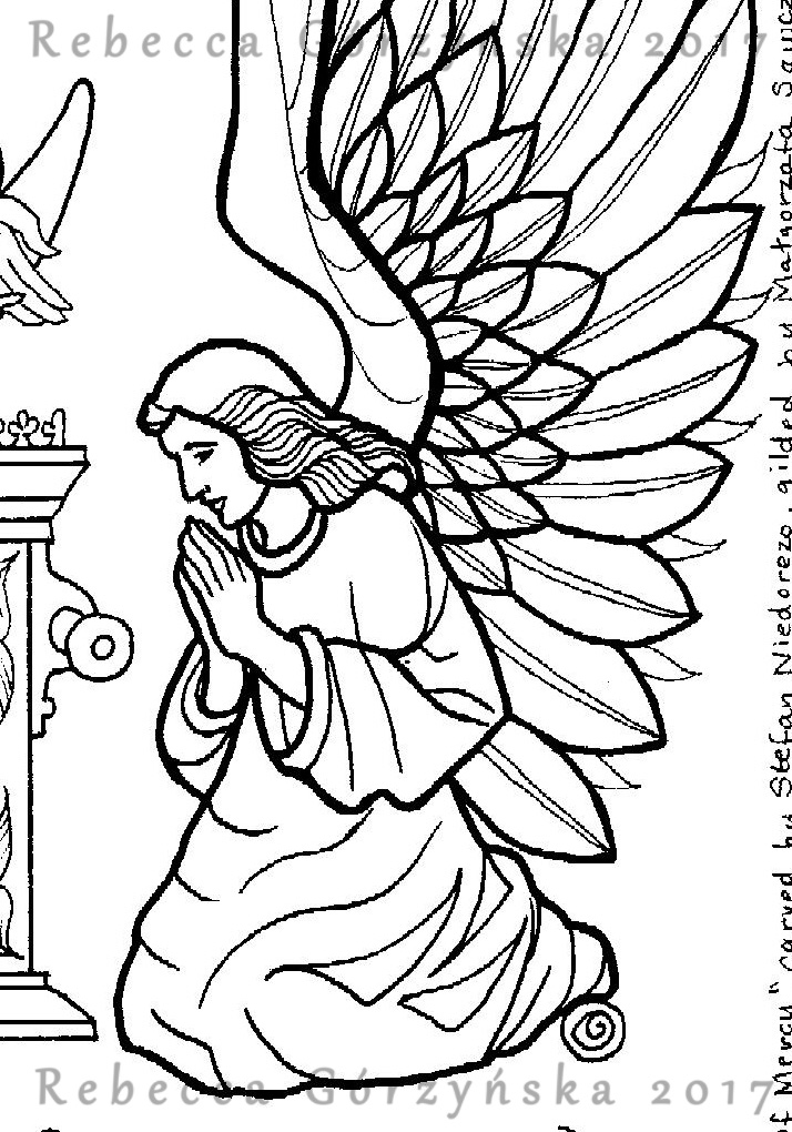 Our Lady of the Sign - detail 1