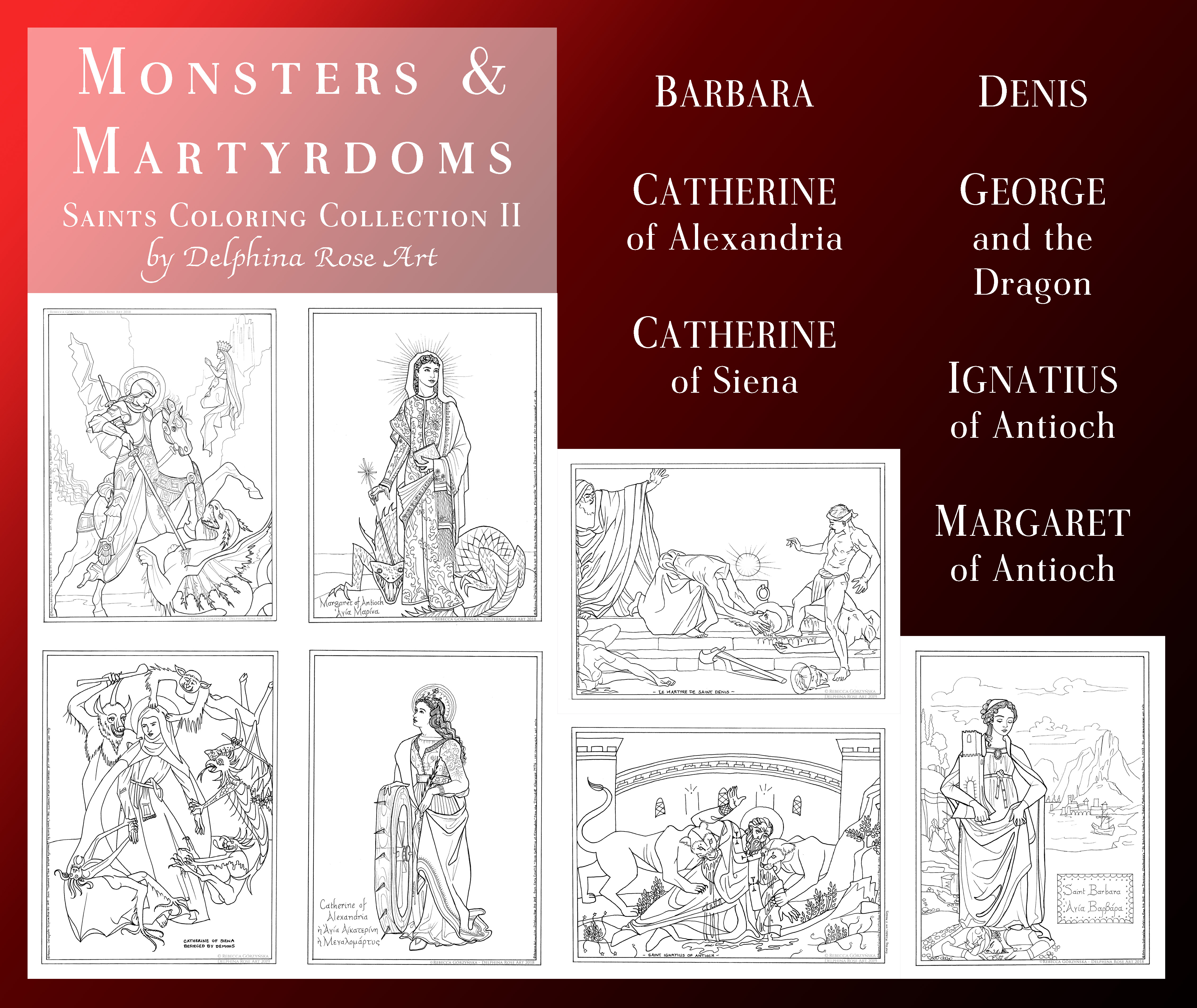 thumbnail line art coloring pages saints 2