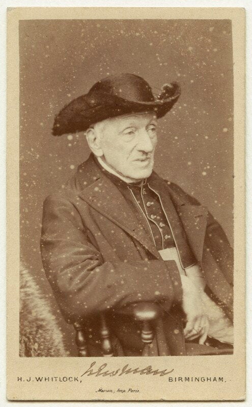 Photograph of John Henry Newman by Whitlock