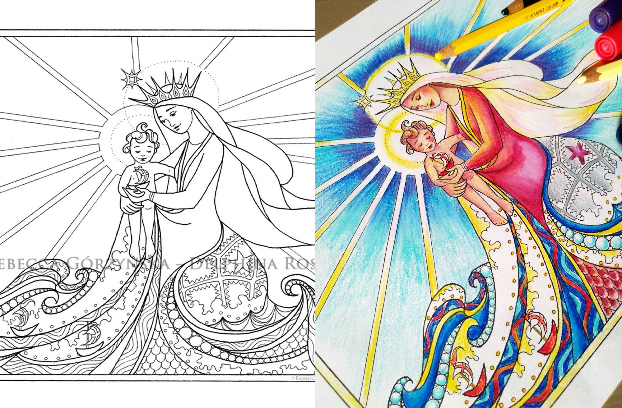 Stella Maris coloring page