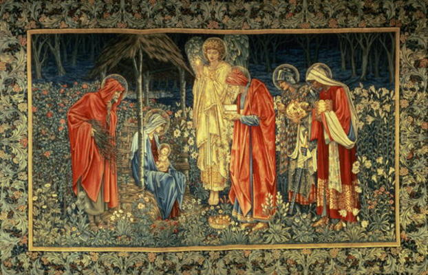 burne jones Adoration of the Magi tapestry 1906 version