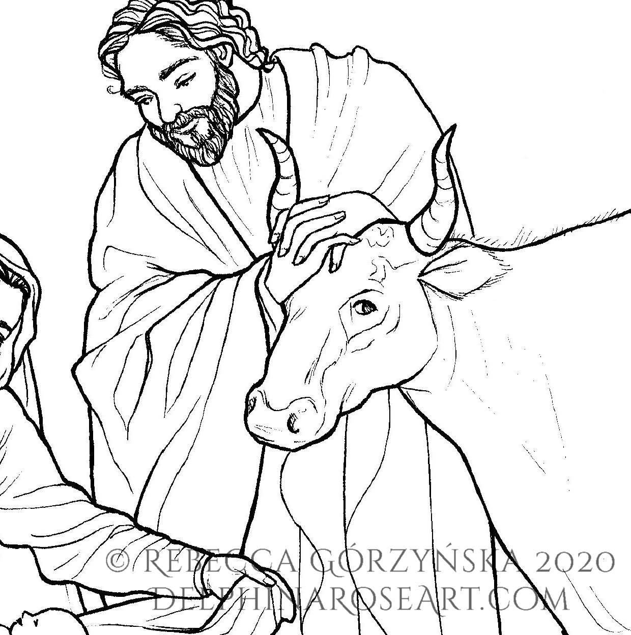 Adoration of the Shepherds (Honthorst) - Image 4